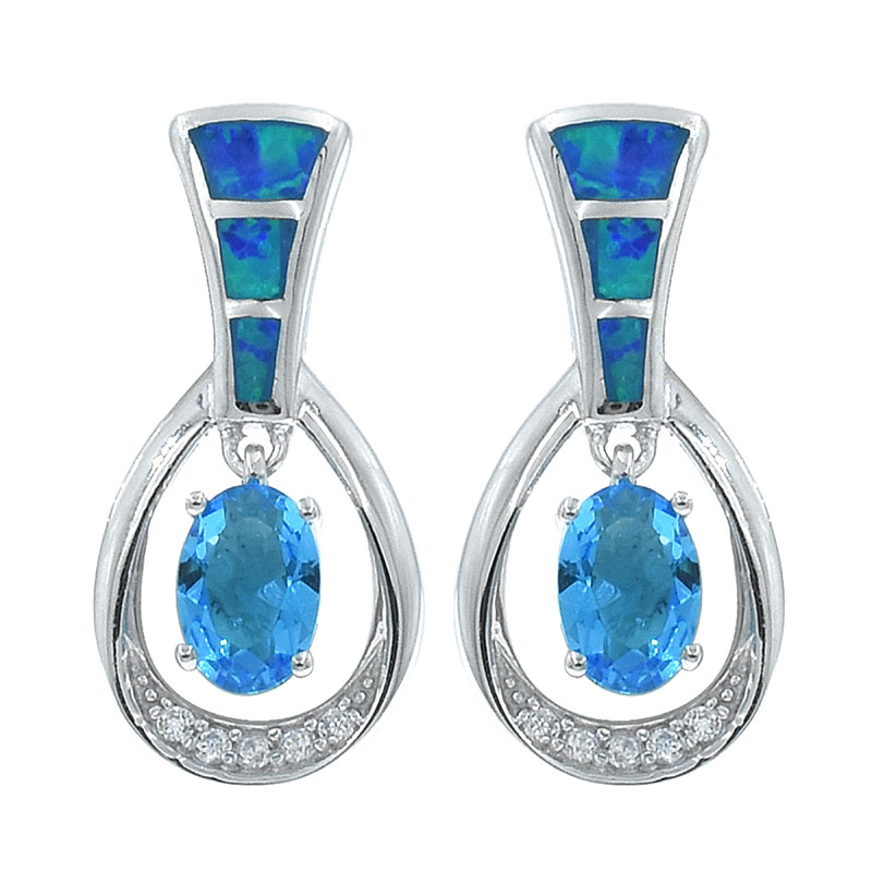 captivating opal earrings for ladies