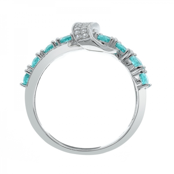 anel de prata intricado paraiba clássico para senhoras 