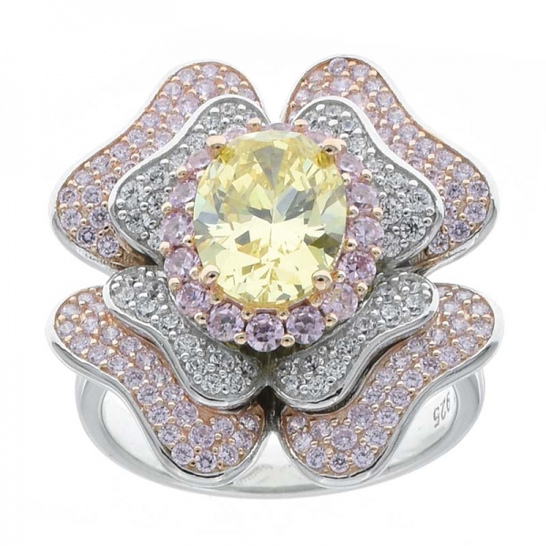 maravilhoso artesanal 925 anel de jóias de prata esterlina 