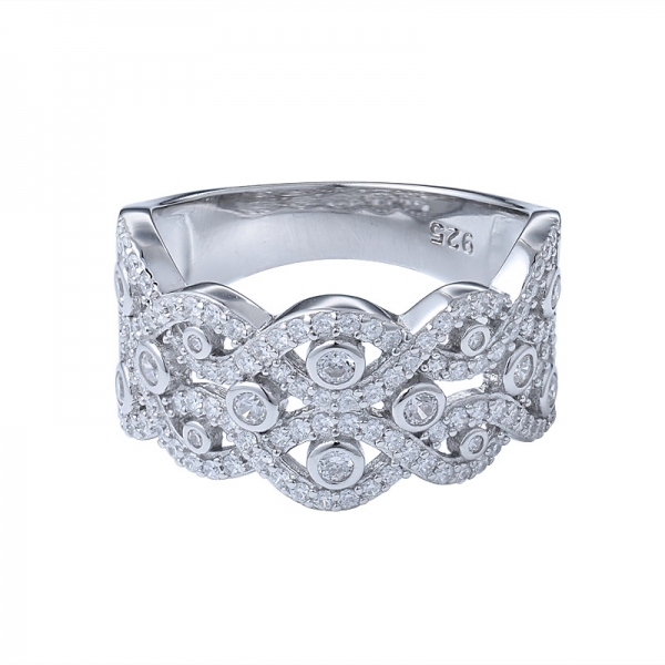 personalizado 925 anéis turcos de prata para as mulheres antigo anel legal com jóias turcas de zircônia cúbica 