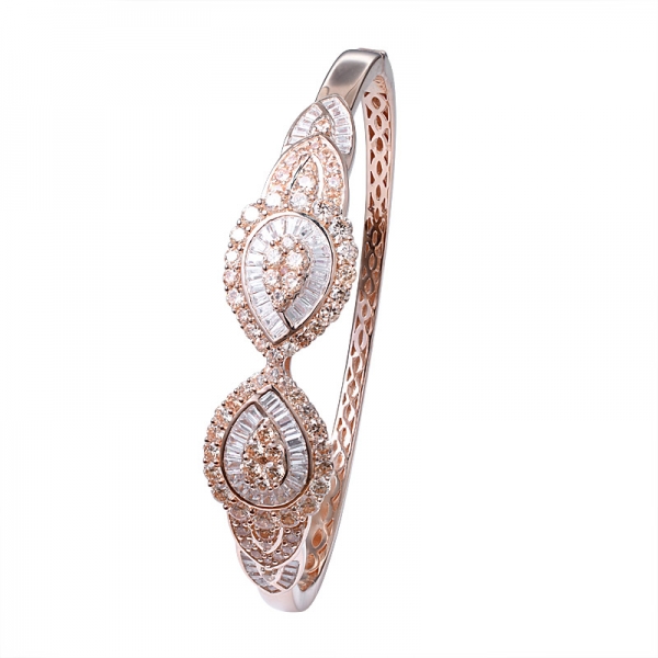 Alta qualidade de ouro rosa charme pulseira de Prata Definir vendendo bem no Oriente Médio 
